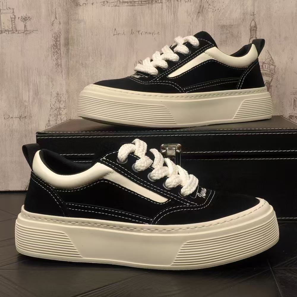 Damen Sneakers mit strukturiertem Obermaterial und voluminösem Sohlenprofil R&B