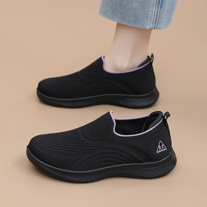 Damen Atmungsaktive Slip-On Sport-Sneaker R&B