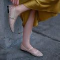 Damen Ballerinas mit funkelnden Strassdetails und komfortablem Fußbett R&B