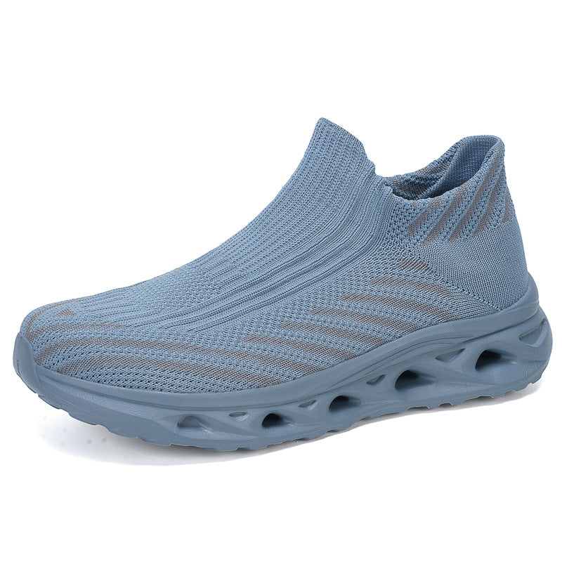 Damen Atmungsaktive Slip-On Laufschuhe mit flexibler Sohle R&B