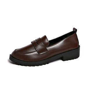 Damen Loafers aus hochwertigem Leder mit bequemer Laufsohle R&B