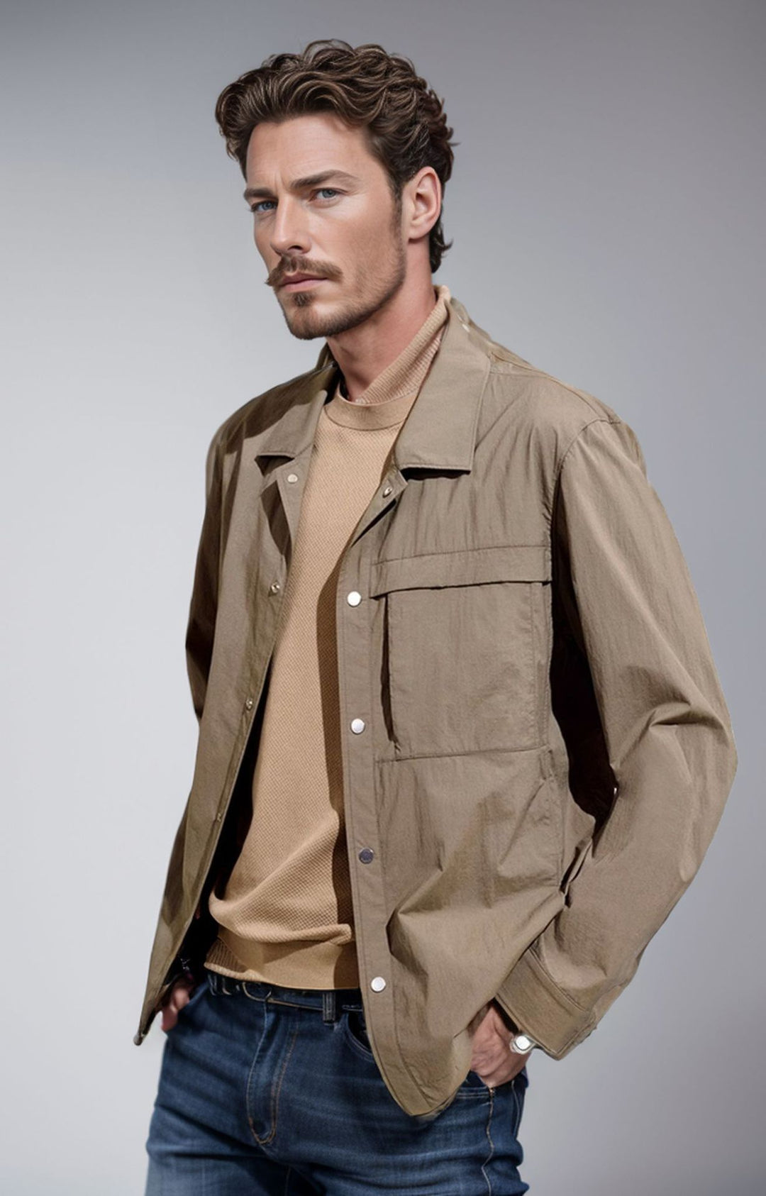 Herren Utility-Jacke R&B