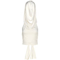 Damen elegantes Top mit innovativem Kapuzendesign R&B