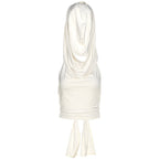 Damen elegantes Top mit innovativem Kapuzendesign R&B