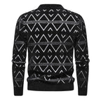 Herren Rollkragenpullover mit modernem Strukturdesign