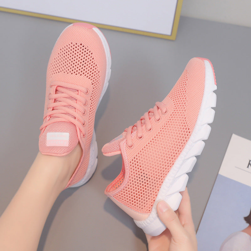 Damen atmungsaktive Freizeitsneaker mit flexibler Sohle R&B