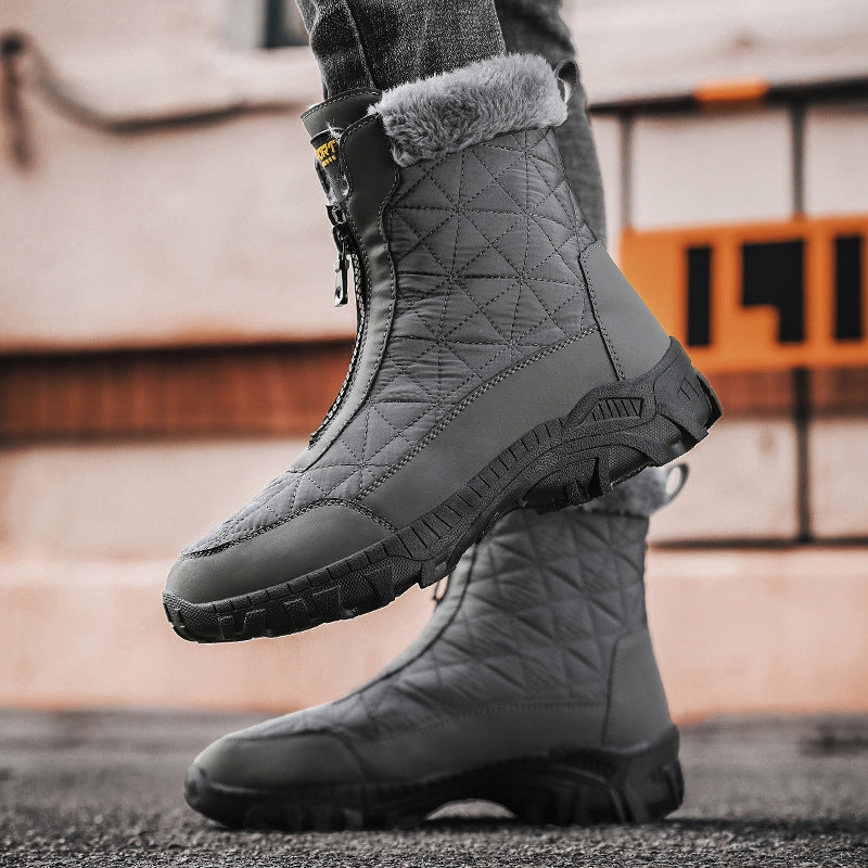 Damen Winterstiefel mit isolierender Innenausstattung und rutschfester Außensohle R&B