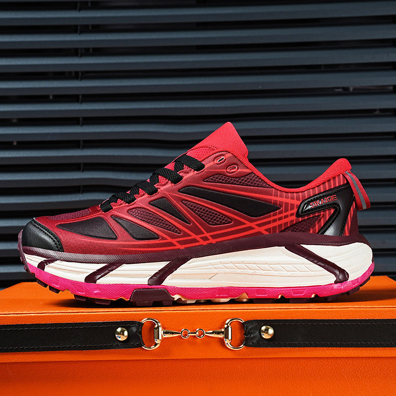 Damen Sportliche Laufschuhe mit atmungsaktiven Mesh-Obermaterial und stoßdämpfender Sohle R&B