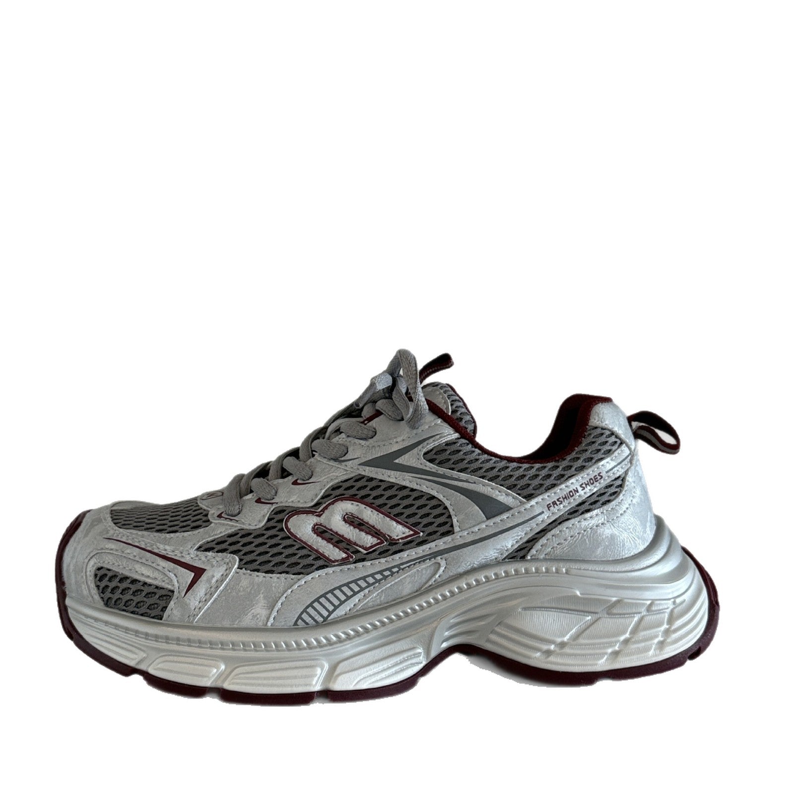 Damen Sportliche Sneaker mit atmungsaktiver Oberflächenstruktur und stoßdämpfendem Komfort