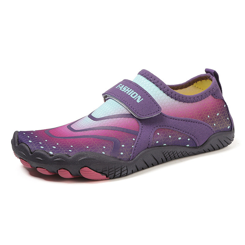 Damen Flexible Aquaschuhe mit verstellbarem Klettverschluss und rutschfester Sohle R&B
