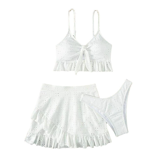 Damen Crop-Top und Rock-Set R&B