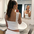 Damen Sexy Spitzentop und Minirock Set