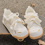 Damen Atmungsaktive Freizeitschuhe mit gesundheitsfördernder Sohle und praktischen Schnürsystem R&B