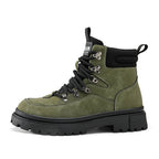 Damen robuste Winterstiefel mit rutschfester Profilsohle und atmungsaktivem Obermaterial
