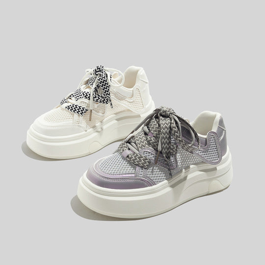 Damen Trendige und atmungsaktive Sneakers mit stabiler Sohle R&B