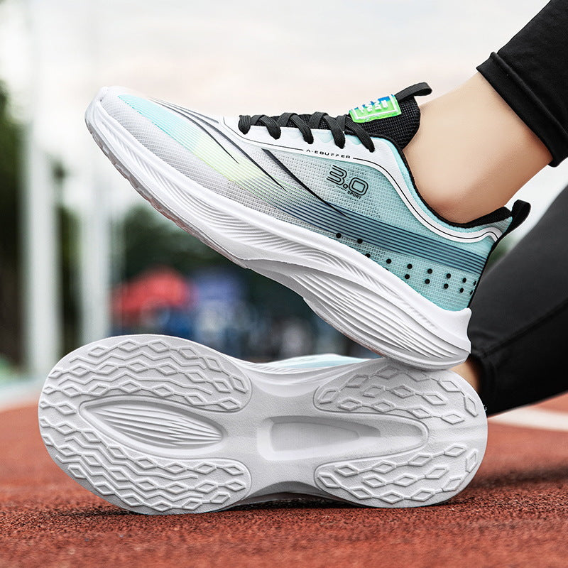Damen hochentwickelte Laufschuhe mit atmungsaktiver Oberflächenstruktur und reaktionsfreudiger Dämpfung R&B