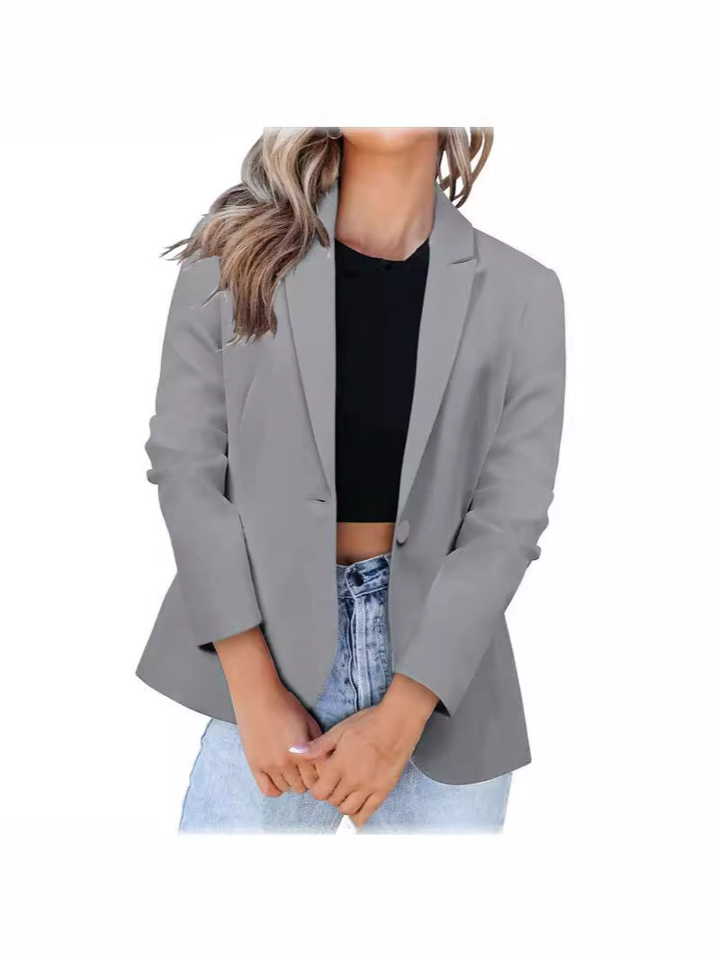 Damen Eleganter Blazer mit modernem Schnitt und praktischen Taschen R&B