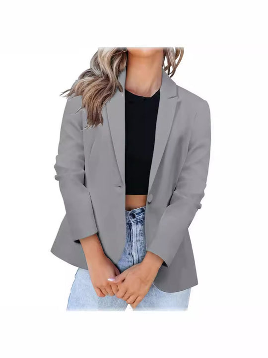 Damen Eleganter Blazer mit modernem Schnitt und praktischen Taschen R&B