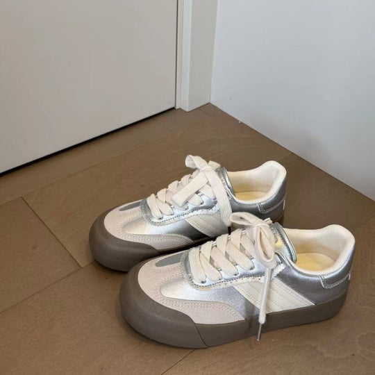 Damen Sportliche Sneakers mit atmungsaktivem Obermaterial und rutschfester Laufsohle R&B