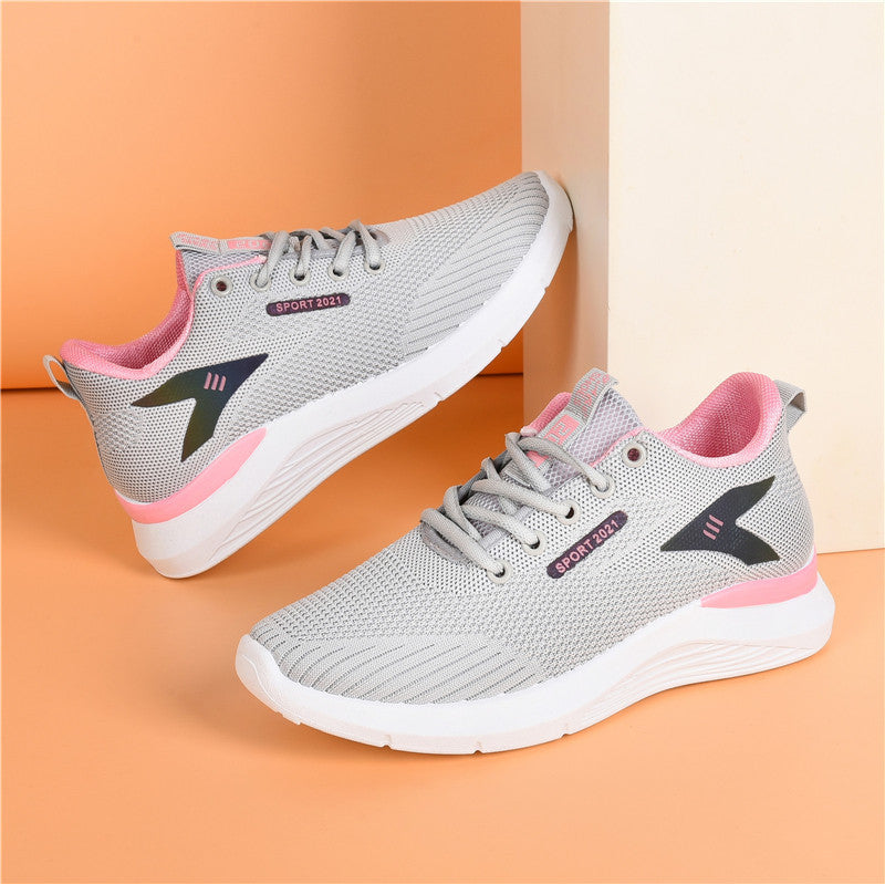 Damen Atmungsaktive und bequeme Sport Sneakers mit rutschfester Sohle R&B