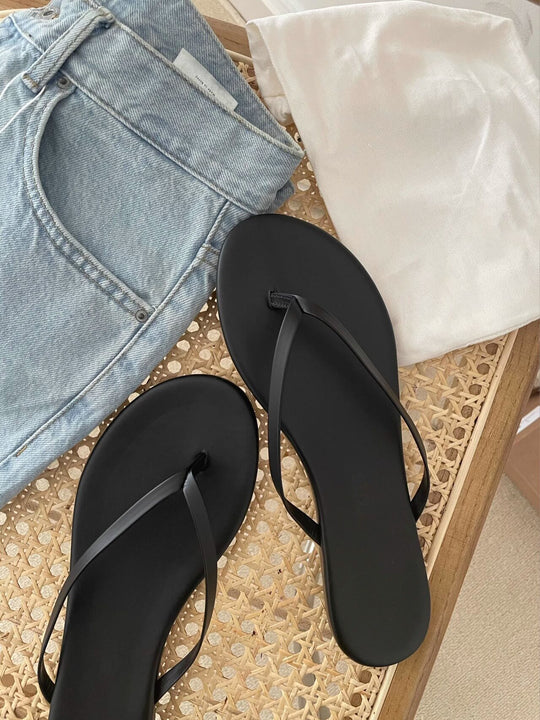 Damen Zehentrenner-Sandalen mit ergonomischem Fußbett und flexibler Sohle R&B