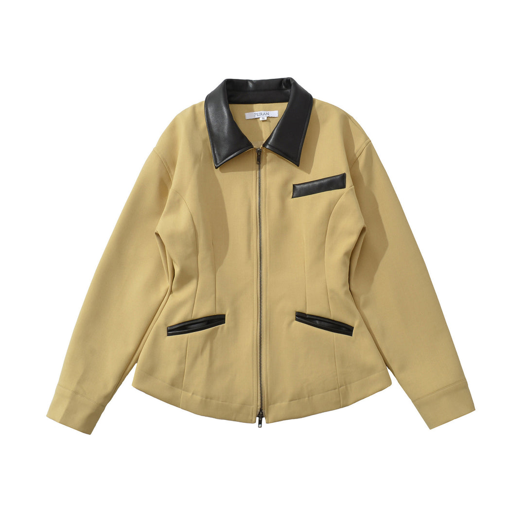Damen Freizeitjacke mit klassischem Kragen und eleganten Details R&B