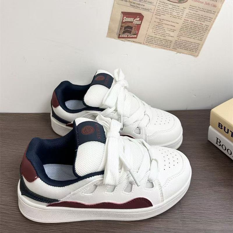 Damen Sportliche Sneakers mit atmungsaktivem Mesh-Obermaterial und robuster Gummisohle R&B
