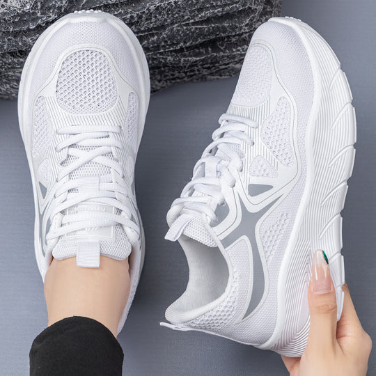 Damen Sportliche Leichtgewicht Laufschuhe mit atmungsaktivem Mesh R&B