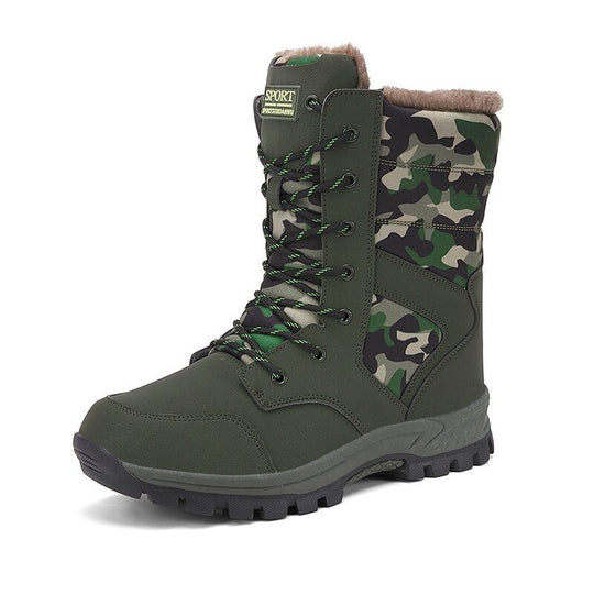 Damen isolierte Winterstiefel mit rutschfester Sohle R&B