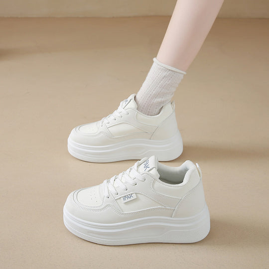 Damen Bequeme Plateau Sneakers mit hervorragender Dämpfung und atmungsaktivem Obermaterial R&B