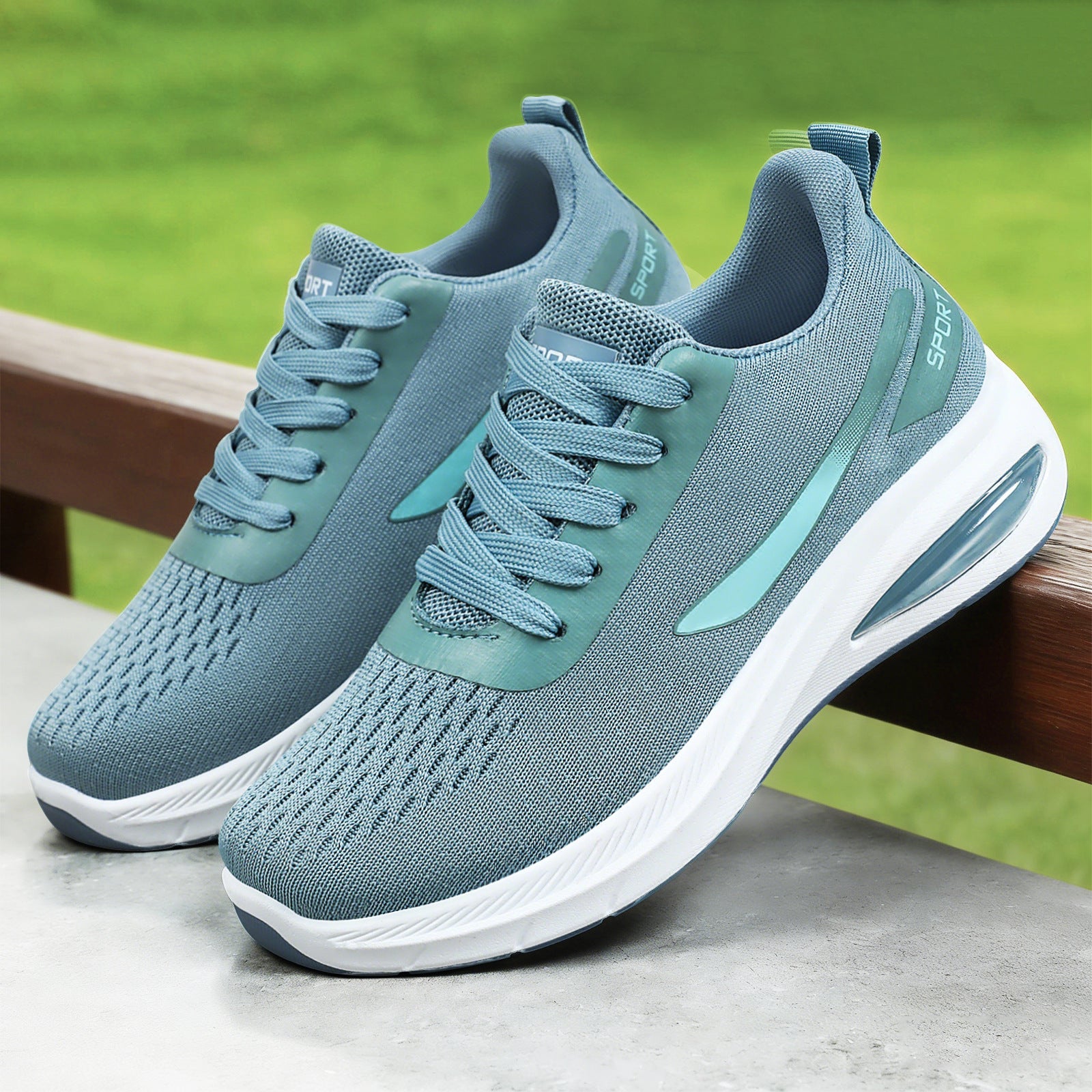 Damen Sportliche Sneakers mit luftdurchlässigem Obermaterial und dämpfender Sohle R&B