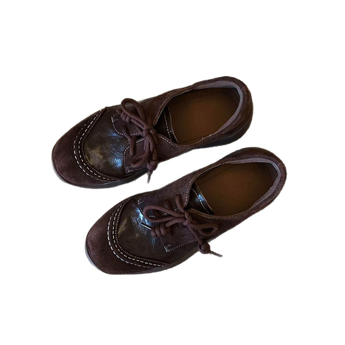 Damen Bequeme Schnürschuhe mit robustem Profil und anatomischer Fußbettung R&B
