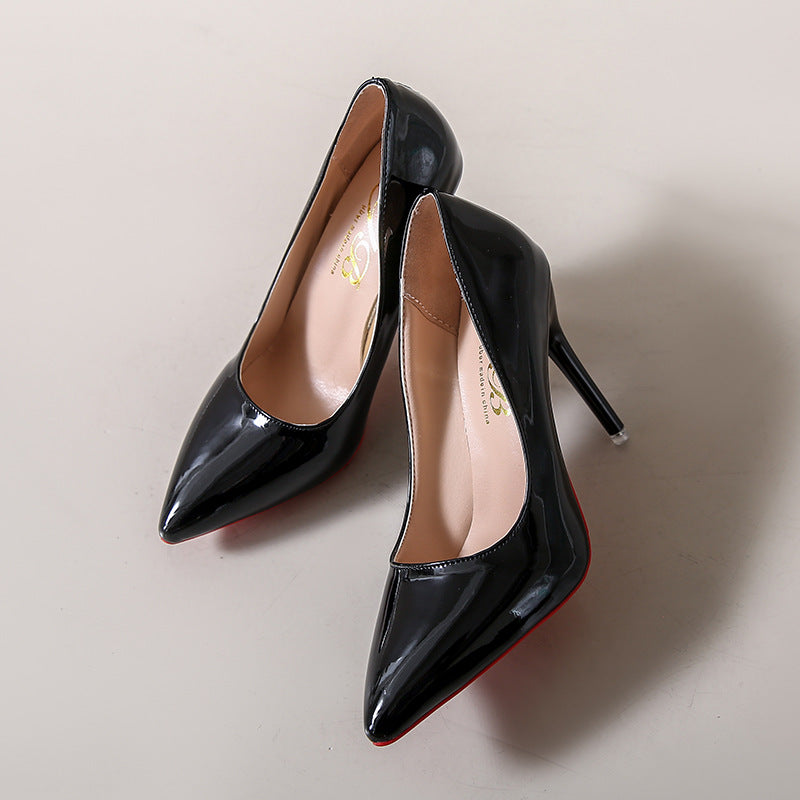 Damen elegante Stiletto-Pumps mit modischer Spitzenform R&B