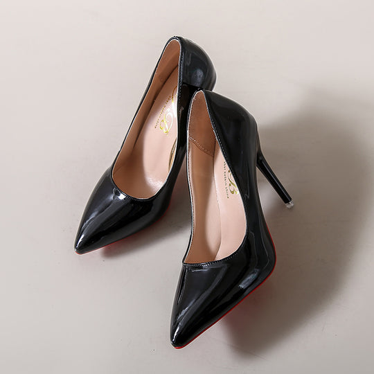 Damen elegante Stiletto-Pumps mit modischer Spitzenform R&B