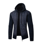 Herren sportliche Steppjacke mit weichem Innenfutter und praktischem Reißverschluss