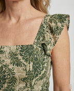 Damen Maxikleid Sommer mit Stufen