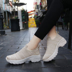 Damen Komfortable und atmungsaktive Freizeitschuhe mit flexiblem Slip-On Design R&B