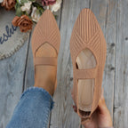 Damen Elegante Ballerinas mit durchbrochenem Design und atmungsaktivem Obermaterial R&B