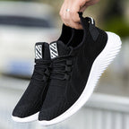 Damen Sportliche Sneakers mit flexiblem Mesh-Obermaterial und rutschfester Laufsohle R&B
