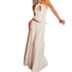 Damen Blusenkleid mit floralen Details R&B
