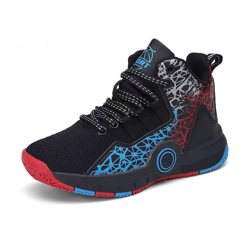 Herren Basketball Sneakers mit atmungsaktivem Obermaterial und dämpfender Sohle Heidi Mode