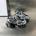 Damen Sportliche Multifunktionale Sneakers mit atmungsaktiven Mesh-Einsätzen und stoßdämpfender Sohle R&B