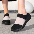 Damen bequeme Clogs aus atmungsaktivem Obermaterial