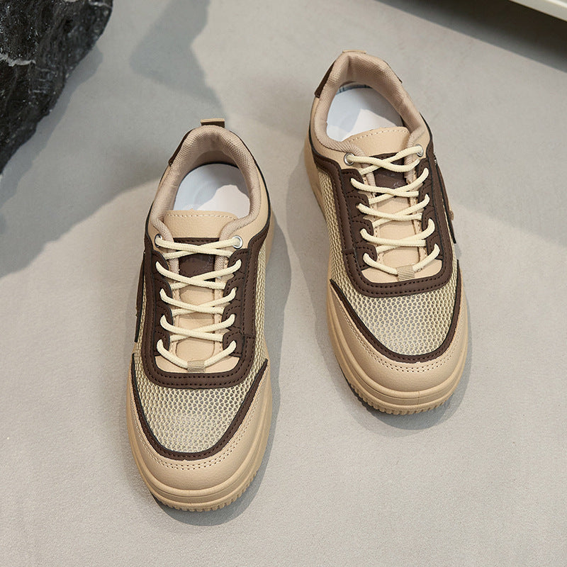Damen Sportliche Sneakers mit atmungsaktiver Netzstruktur und robustem Sohlendesign R&B