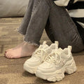 Damen Chunky Sneakers mit innovativem Sohlenprofil und atmungsaktiver Obermaterialstruktur R&B