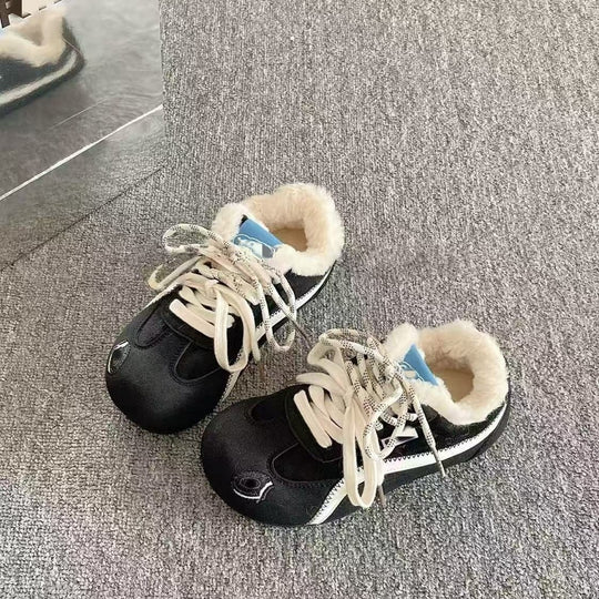 Damen Winter Sneakers mit wärmendem Fleece-Innenfutter und rutschfester Sohle R&B