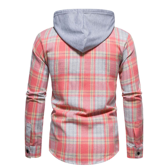 Herren Hemd mit Kapuze R&B