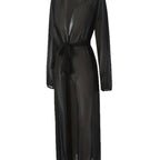 Damen Transparenter Maxikleid R&B
