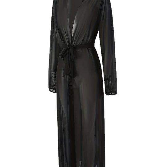 Damen Transparenter Maxikleid R&B