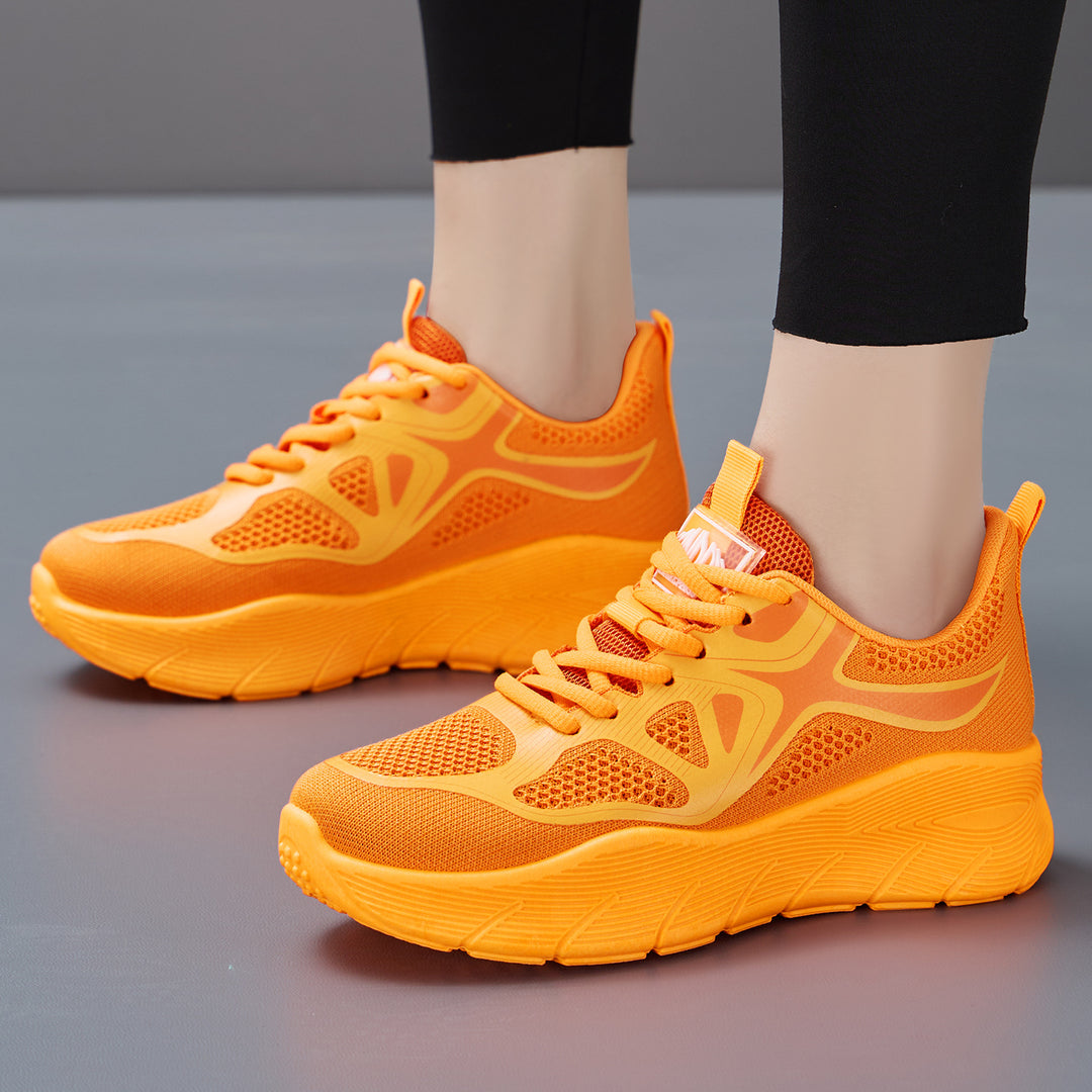 Damen Sportliche Laufschuhe mit atmungsaktivem Obermaterial und dämpfender Sohle R&B
